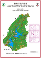 Map of Aberdeen Orienteering - advance